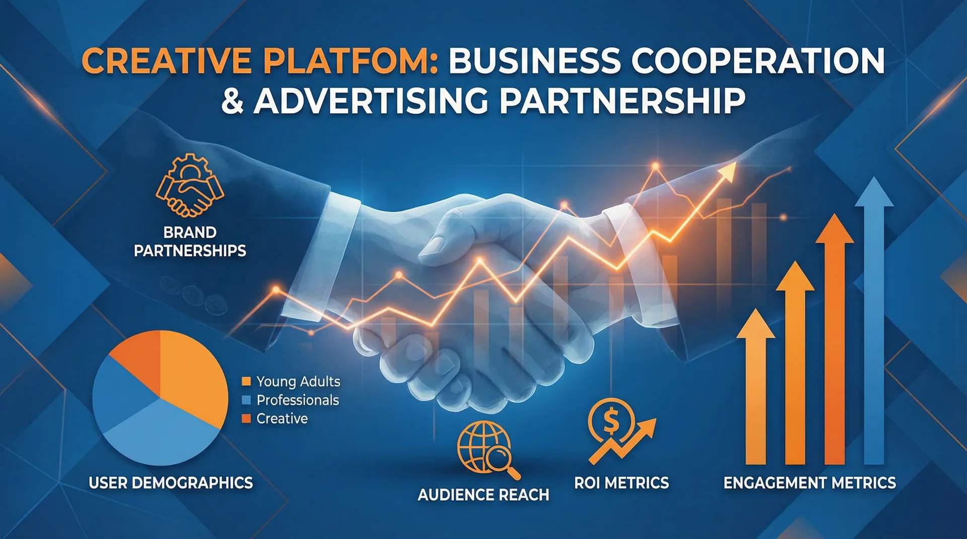 主题大赛 广告合作与品牌伙伴关系数据展示