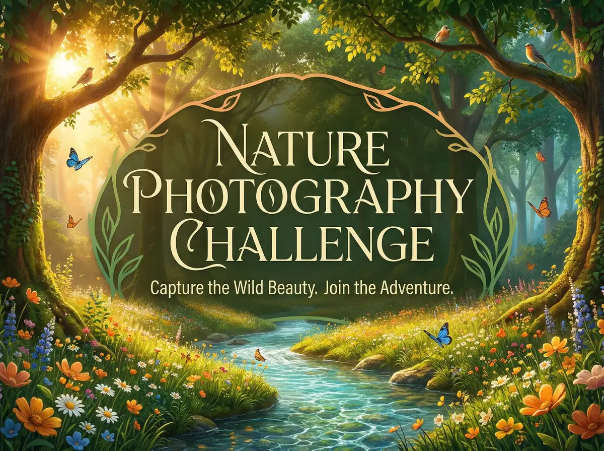 主题大赛 自然摄影挑战主题赛事横幅