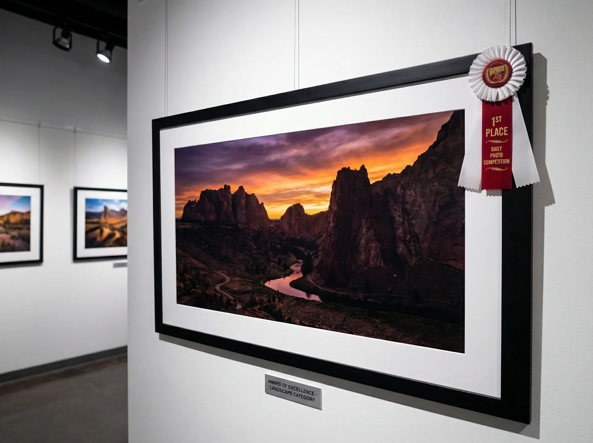 主题大赛 冠军作品 - 山河落日风光摄影